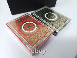 Versace Playing Cards, Set of 2, Storage Case with Two Decks of Cards