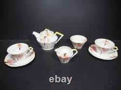 Vintage Art Deco 1930s Ridgways Ivory China Tea for Two Tea Set