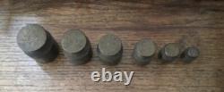 Vintage Brass Scales S Maw Son And Sons Highly Collectible Two Sets Brass Weight