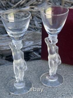 Vintage French Bayel Crystal Bacchus (2)