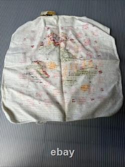 Vintage Homecrest Towels Wash Clothes and Apron Psychedelic Pink/red/earthtone