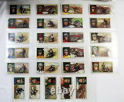 Vintage Motorcycle Racing Trade Card Sets 1920's Two Sets