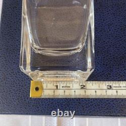 Vintage Norwegian Pewter And Crystal Glass Decanter Set. By Troll Tinn Rare