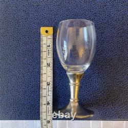 Vintage Norwegian Pewter And Crystal Glass Decanter Set. By Troll Tinn Rare