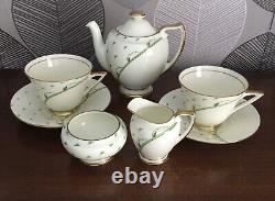 Vintage Royal Doulton Yvonne Part China Tea Set