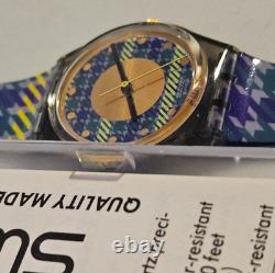 Vintage SWATCH Tailleur GM109 RARE 1992 Box Collection Full Set Watch New