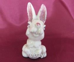 Vintage Set Of Two Porcelain Figurines Rabbit & Deer Foe