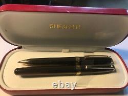 Vintage Sheaffer Prelude (366) Fountain Pen+pencil Set, Metallic Copper/gt, M Nib