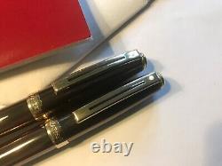 Vintage Sheaffer Prelude (366) Fountain Pen+pencil Set, Metallic Copper/gt, M Nib