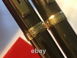 Vintage Sheaffer Prelude (366) Fountain Pen+pencil Set, Metallic Copper/gt, M Nib