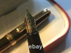 Vintage Sheaffer Prelude (366) Fountain Pen+pencil Set, Metallic Copper/gt, M Nib