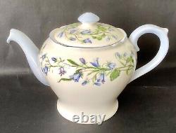 Vintage Shelley Harebell Bone China Tea For Two Pattern 13590 1940's