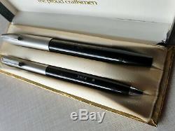 Vintage UNUSED Sheaffer Imperial II Deluxe Touchdown TWO Pen SET