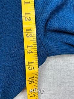 Vtg St John Collection Marie Gray 2 Pc Set Jacket Pants Womens 14 Teal USA Flaw