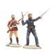 W Britain'130' Scale 20139 Back To Back Pope & Godwin-austen Two Figure Set