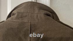 WWII and Korean War Ike Jacket 38L with Patches, Chevron & Two set discs named