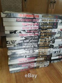 WWll Time Life WORLD WAR TWO complete set 39 volumes hc books VGC