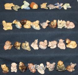 Wade Red Rose Tea Canadian Series Complete Set of 32 Figurines