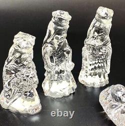 Waterford Marquis Crystal NATIVITY Two Sets Three 3 Wise Men AND Holy Family