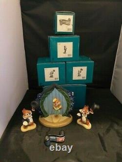 Wdcc TWO CHIPS AND A MISS COMPLETE 5 PIECE SET Title Chip Dale Miss Stage NIB