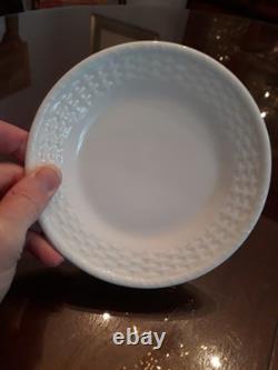 Wedgewood Nantucket Basketweave Bread Side Plates, Set Of 6 Two Sets Available