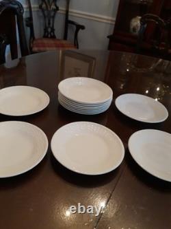 Wedgewood Nantucket Basketweave Bread Side Plates, Set Of 6 Two Sets Available
