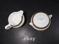 Wedgwood Cunard Complete Tea for Two Set Teapot Jug & Sugar Bowl Cups Saucers