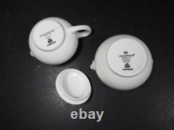 Wedgwood Cunard Complete Tea for Two Set Teapot Jug & Sugar Bowl Cups Saucers