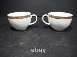 Wedgwood Cunard Complete Tea for Two Set Teapot Jug & Sugar Bowl Cups Saucers