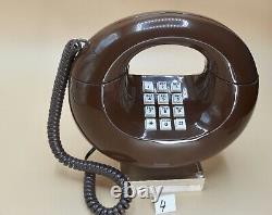 Western Electric Bell Vintage Telephone Rotary & Push Dial System Set of Two (2)