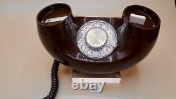 Western Electric Bell Vintage Telephone Rotary & Push Dial System Set of Two (2)