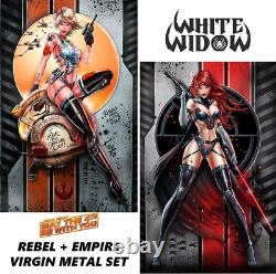 White Widow #1 May The 4th Star Wars Exclusive Set Two Virgin Metal (nm)