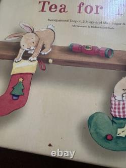 Whittard Tea For Two Set 2005 Jane Massey Complete 5-Piece Collectable Vintage