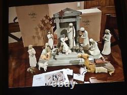 Willow Tree Nativity Set with two additional FREE sheep. See description
