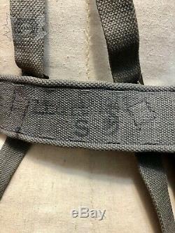 World War Two Canadian RCAF P37 Matched Original Issue Officer Webbing Set Dated