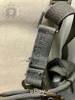 World War Two Canadian RCAF P37 Matched Original Issue Officer Webbing Set Dated