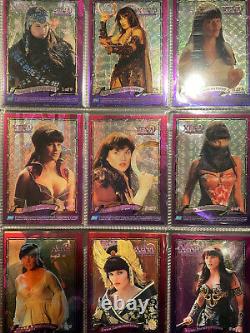 XENA Topps Series One and Two Trading Card Complete Sets All Inserts and Autog