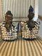 Yoruba Ibeji Figure Cowry Shell Vest Nigeria African Art Set Of Two
