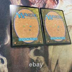 Yugiri no Mura Foil Set Two Cards MTG Magic The Gathering Used