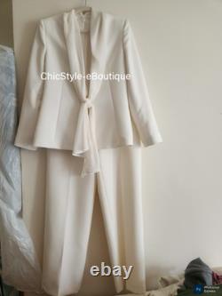 ZARA Co-ord Set KNOTTED Lapel Blazer + Straight leg Pants Zw Collection XL BNWT
