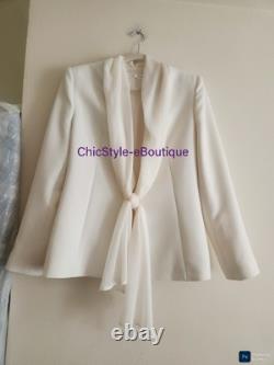 ZARA Co-ord Set KNOTTED Lapel Blazer + Straight leg Pants Zw Collection XL BNWT