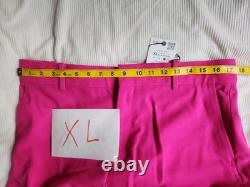 ZARA Coord Set Tailored Blazer + Flared Pants ZW Collection Fuschia BNWT