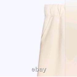 Zara 2 Pieces Zw Collection Satin Halter Top With Wide Leg Pants Size M