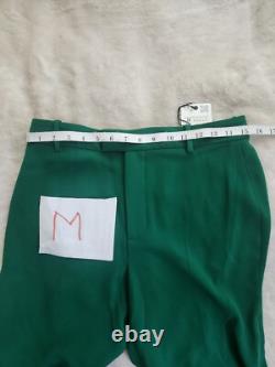 Zara Co-ord Set Straight-cut Blazer Sz L + Pants Sz M ZW Collection Green BNWT