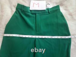 Zara Co-ord Set Straight-cut Blazer Sz L + Pants Sz M ZW Collection Green BNWT