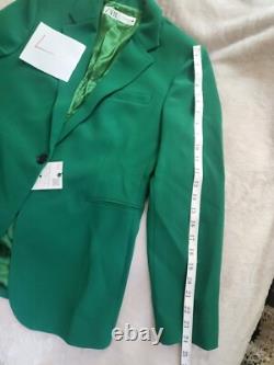 Zara Co-ord Set Straight-cut Blazer Sz L + Pants Sz M ZW Collection Green BNWT