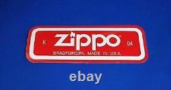 Zippo Sticker Set Two Types 12 Pieces
