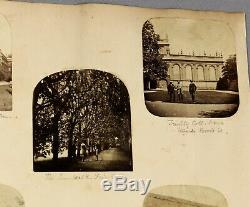 1858 Deux H / C Rare Albumen Des Photographies Des Équipages D'aviron Radley Et Eton À Henley