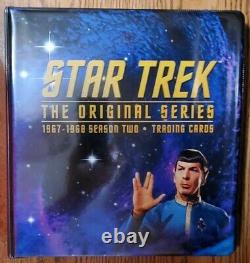 1998 Star Trek La Série Originale Saison Deux Classeur / Mini Sets / Inserts / Skybox