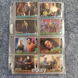 1998 Star Trek La Série Originale Saison Deux Classeur / Mini Sets / Inserts / Skybox